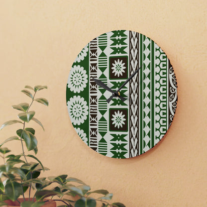 Bula Kura Acrylic Wall Clock