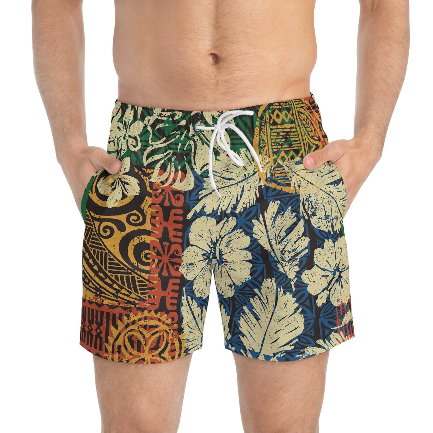 Bula Swim Trunks Dua Print