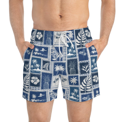 Bula Swim Trunks Loki Blue Print