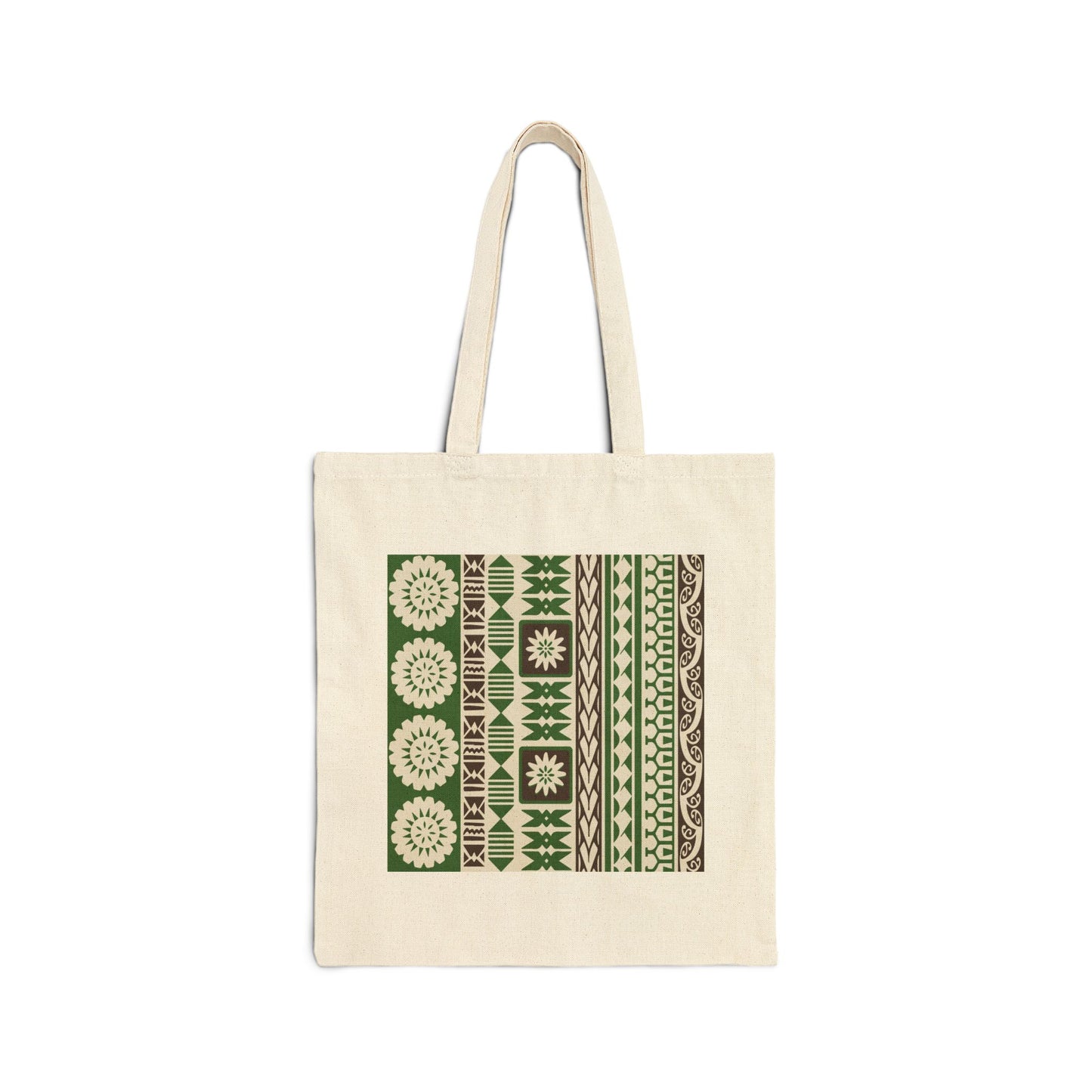 Bula Tapa Cotton Canvas Tote Bag