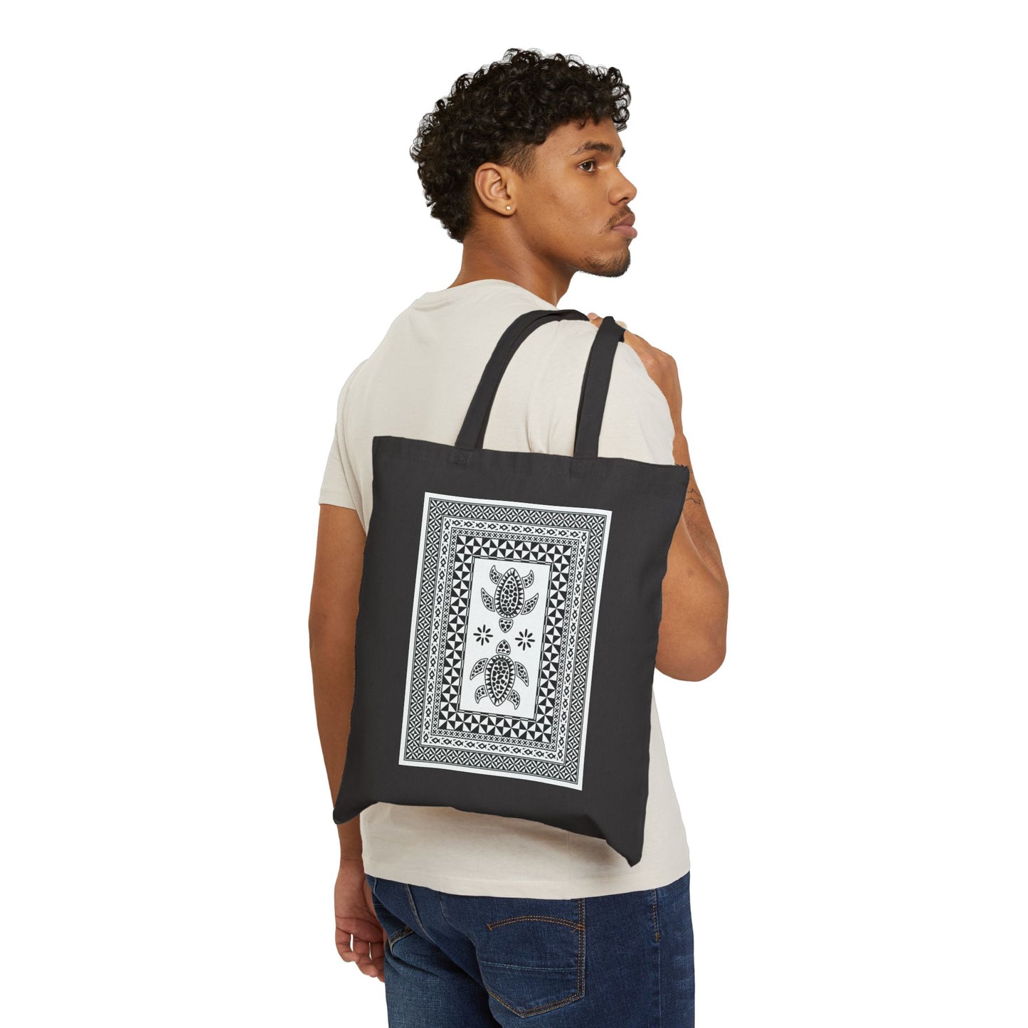 Bula Masi Cotton Canvas Tote Bag