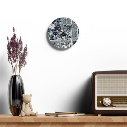 Bula Wai Acrylic Wall Clock