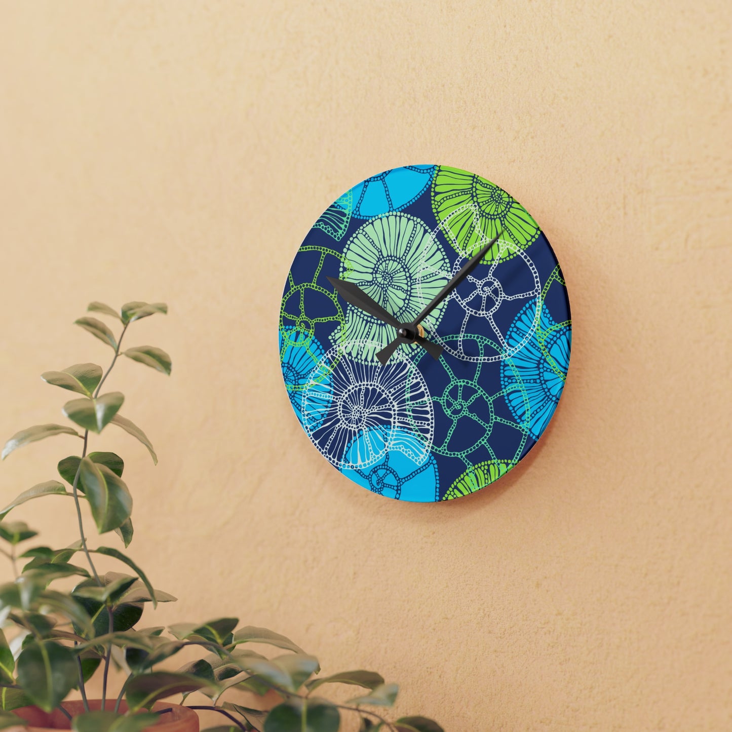 Bula Lima Acrylic Wall Clock