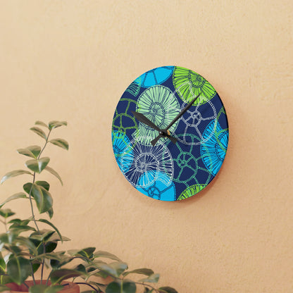 Bula Lima Acrylic Wall Clock