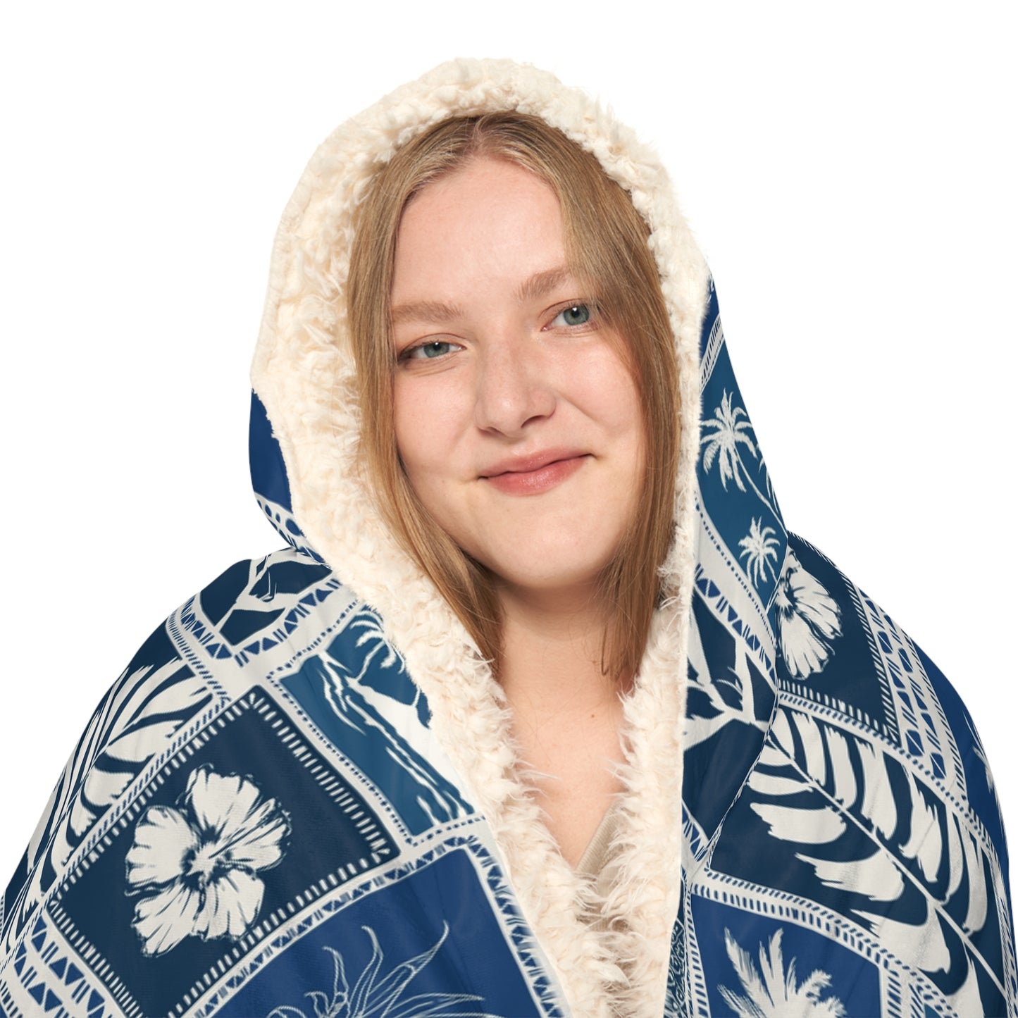 Bula Snuggle Blanket Loki Blue Print