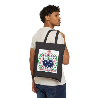 Bula Samoa Cotton Canvas Tote Bag