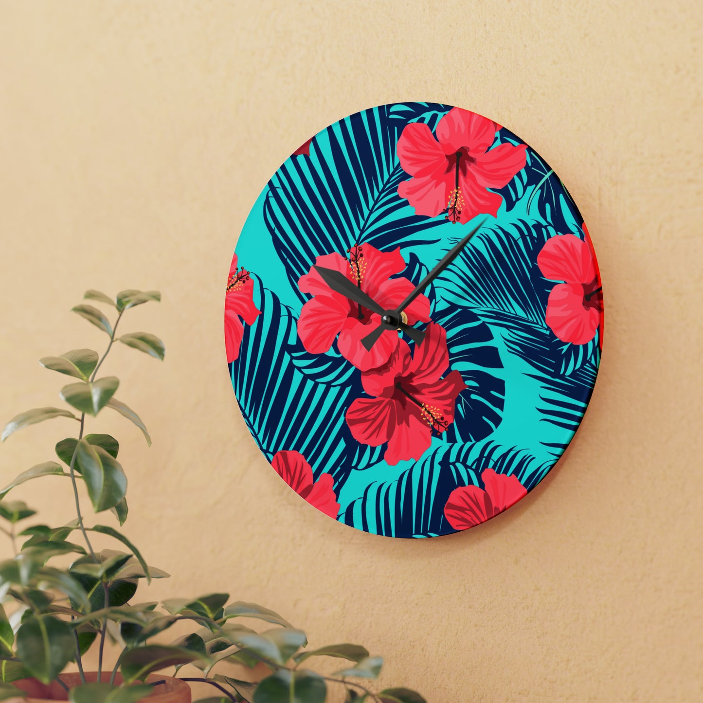 Bula Tolu Acrylic Wall Clock