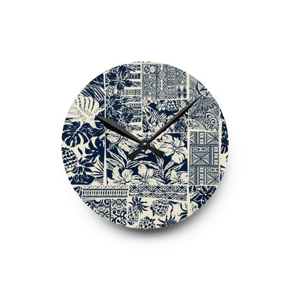 Bula Wai Acrylic Wall Clock