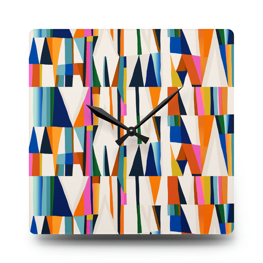 Bula Masi Acrylic Wall Clock