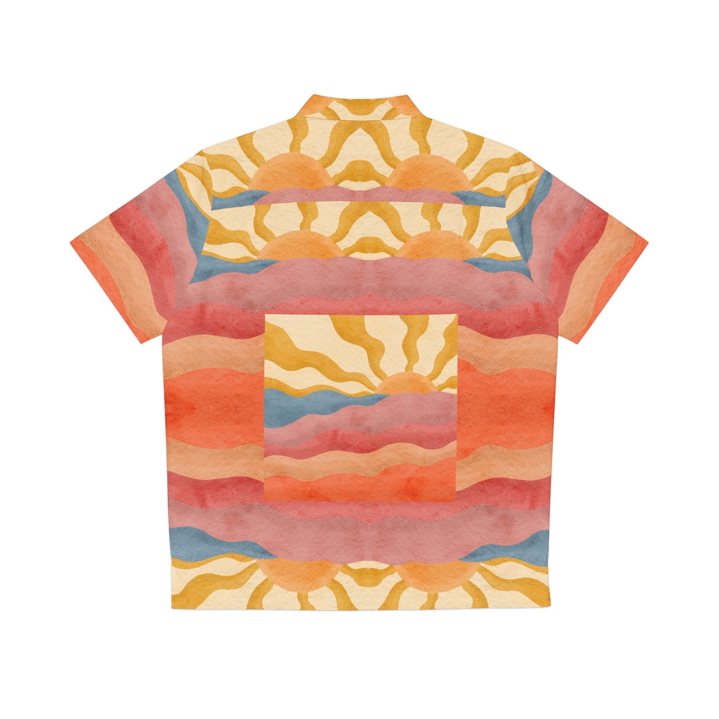 Bula Shirt Men's Sunset Print