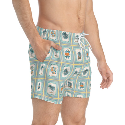 Bula Swim Trunks Sitaba Print