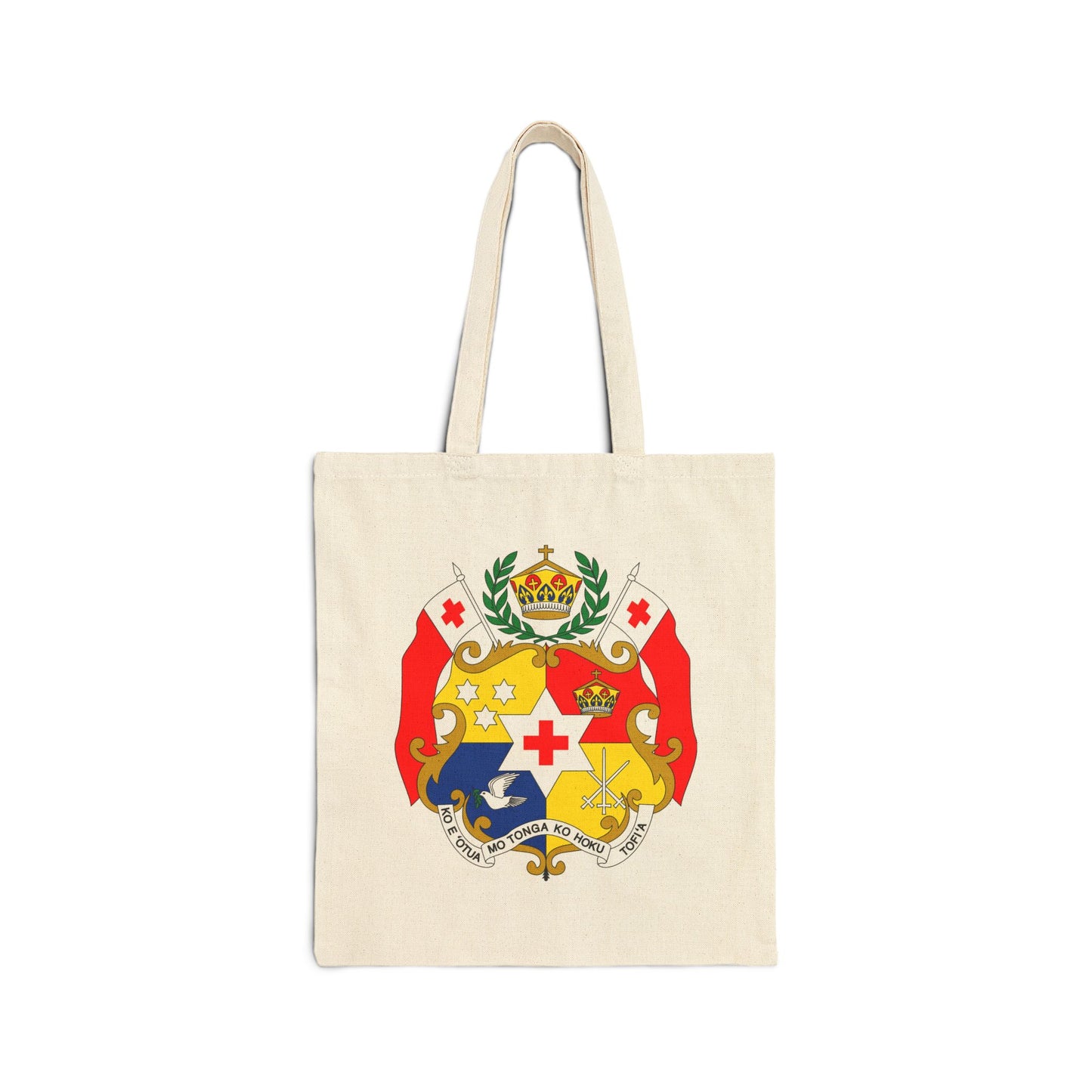 Bula Tonga Cotton Canvas Tote Bag