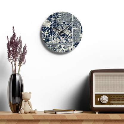 Bula Wai Acrylic Wall Clock