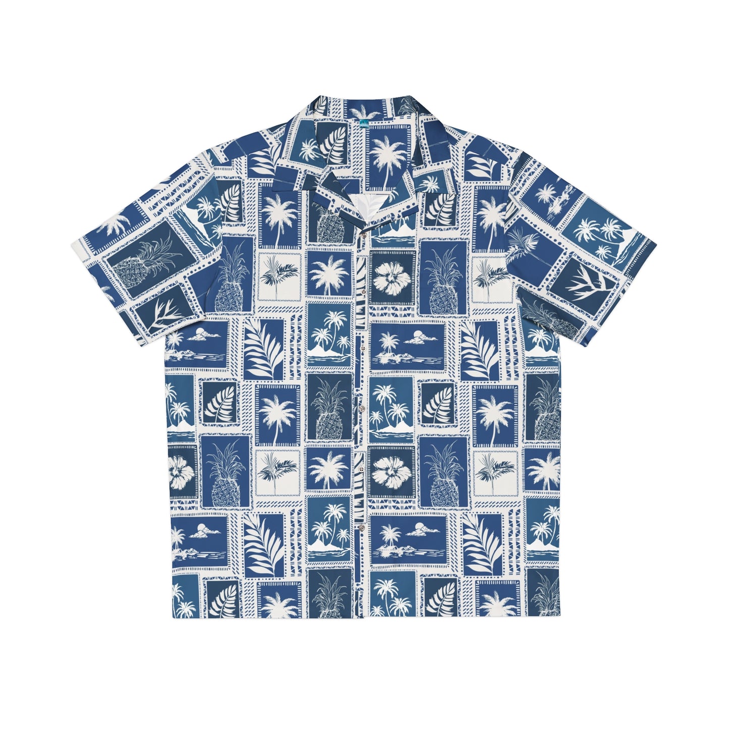 Bula Shirt Men's Loki Print Blue