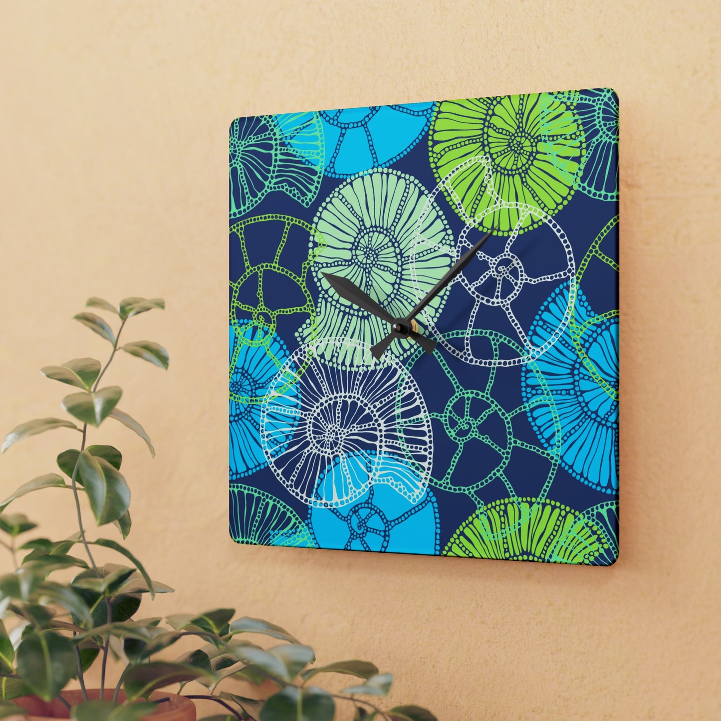 Bula Lima Acrylic Wall Clock