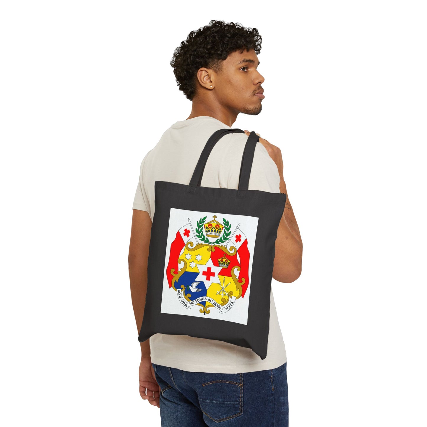 Bula Tonga Cotton Canvas Tote Bag