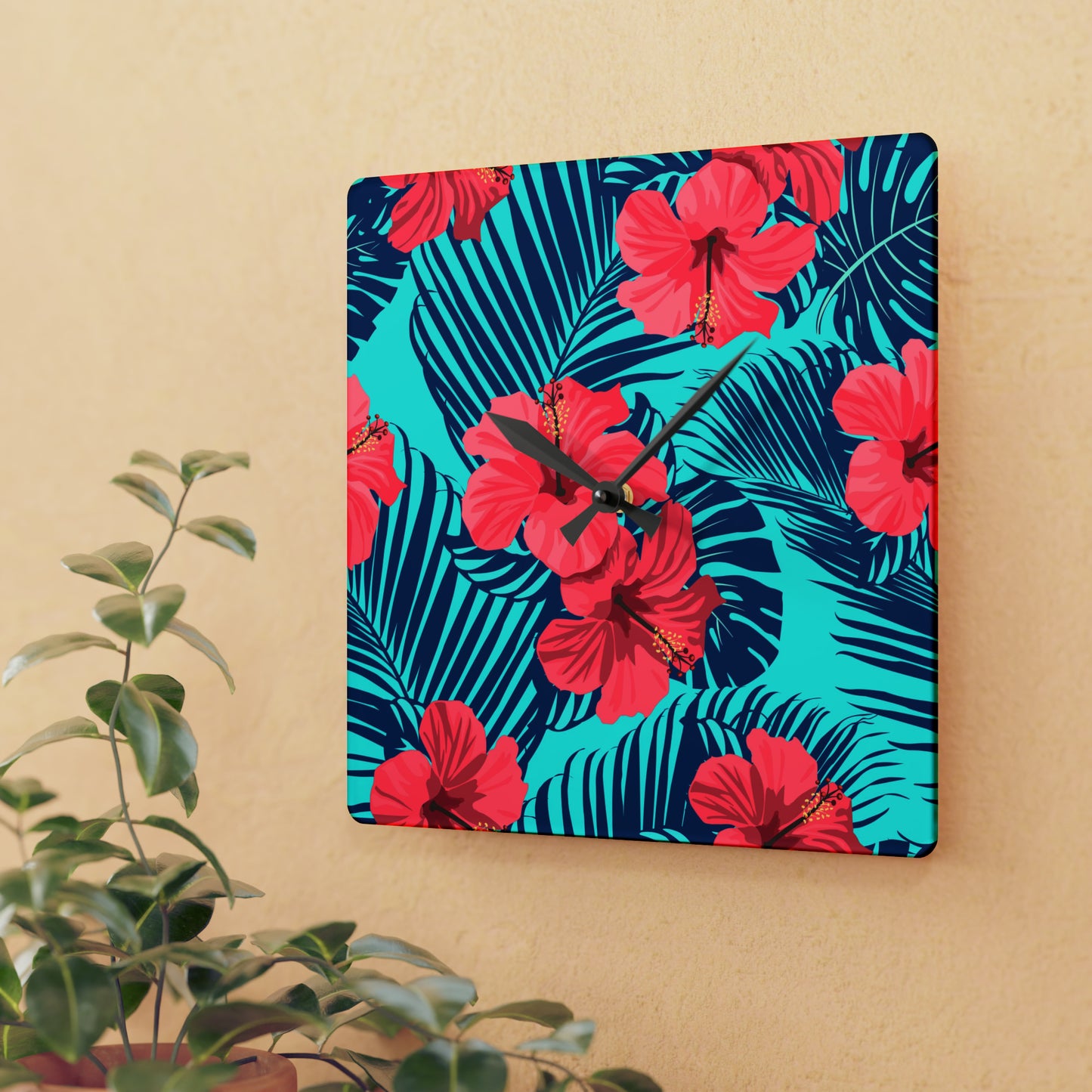 Bula Tolu Acrylic Wall Clock