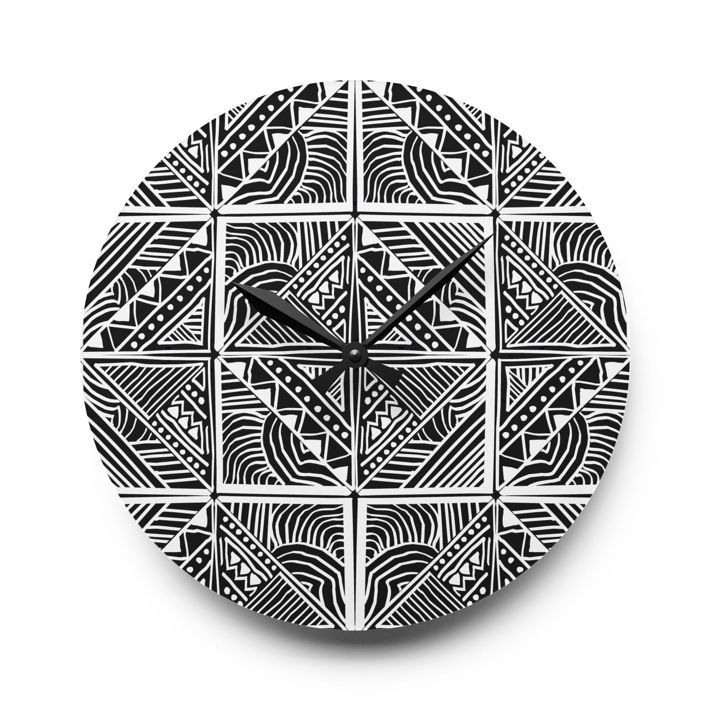 Bula VaRua Acrylic Wall Clock