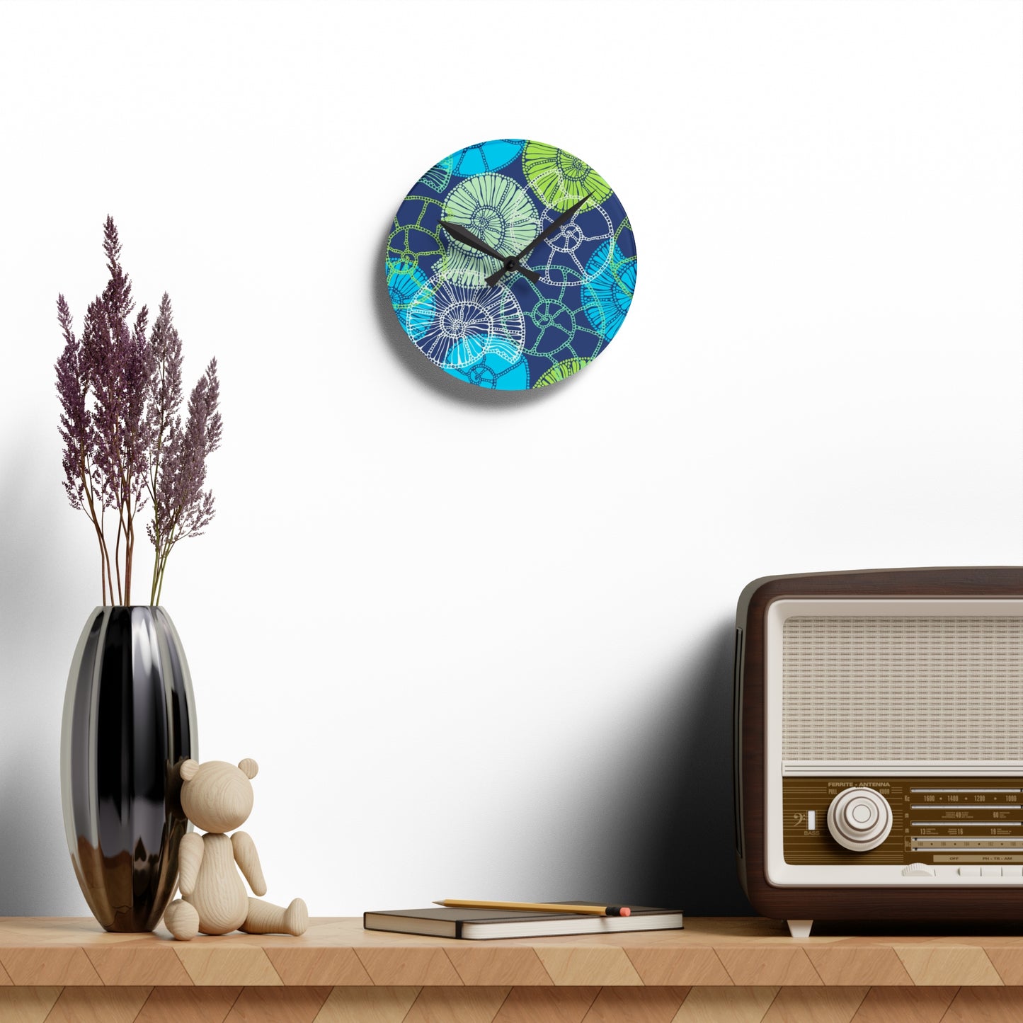 Bula Lima Acrylic Wall Clock