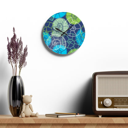 Bula Lima Acrylic Wall Clock