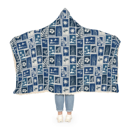 Bula Snuggle Blanket Loki Blue Print