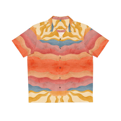 Bula Shirt Men's Sunset Print